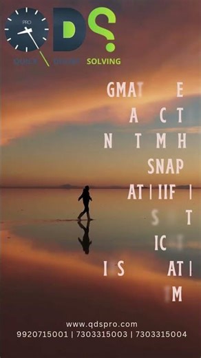 QDS PRO – INDIA’S NEXT-GEN GMAT, CAT, GRE & SAT COACHING | TREND-ALIGNED TEST PREP