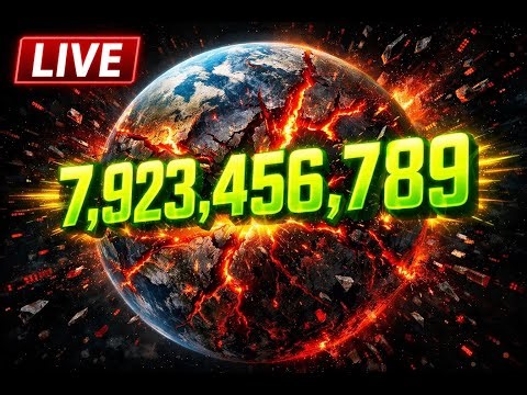 World Population Counter LIVE | Real-Time Global Data