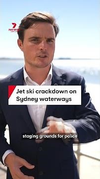 Jet ski crackdown on Sydney waterways this summer
