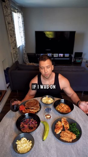 If I could only eat 1,700 calories a day, this is exactly how I’d do it 👇 Simple, realistic meals that keep you full, energized, and still let you enjoy life at night 🍷💪 Most people think eating less means being miserable, but when you build your meals around protein, fiber, and whole foods, you can still fit in the fun stuff… like Lays and a glass of wine. This is what a balanced fat-loss day actually looks like, not starving yourself, just eating smart and staying consistent 🔥 Save this po