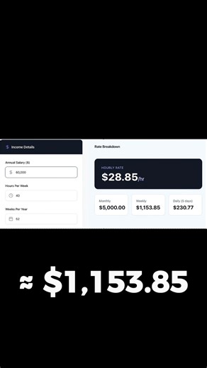 $60,000 salary = weekly pay? (Most get this wrong)