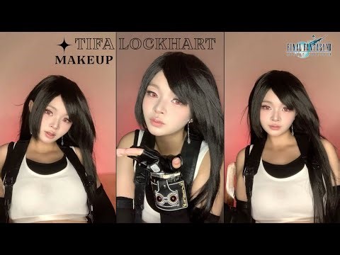 Cosplay makeup tutorial💄|tifa lockhart final fantasy VII✨️ 