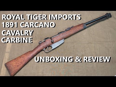 Royal Tiger Imports M91 Carcano Cavalry Carbine Unboxing and Review