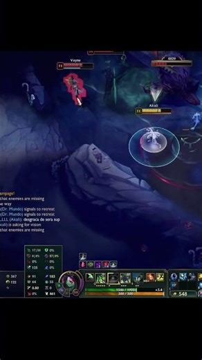 akali vs vayne - LEAGUEOFLEGENDS #leagueoflegends #akali #shorts