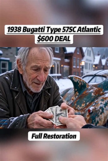 1938 Bugatti Type 57SC Atlantic Full Restoration#carrestoration #caroftiktok #carmechanic #classiccar #car