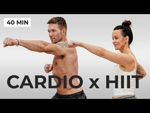 40 MIN CARDIO HIIT WORKOUT - Full Body, No Equipment, No Repeats