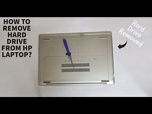 How to remove hard drive from hp laptop - 2021