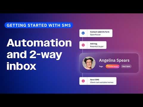 How to Build SMS Automations & Manage Two-Way Conversations