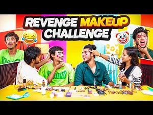 Revenge Time 😈 || Makeup Challenge -2 || Moni Team 🆚 Fayas Team