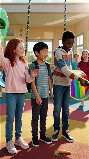 Kids with Superpowers! 🦸‍♂️| Funny Cartoon Adventure #kidscartoon #viral #viralvideo