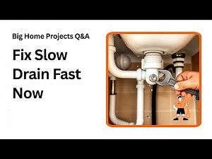 Why Your Kitchen Sink Drains Slow and How to Fix It Fast