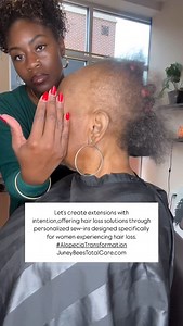Discover the Juney Way! My journey began as a specialist in hair loss extensions, but Juney Bees Total Care has evolved into a mission-focused team dedicated to training and uplifting women globally. We believe that every individual has unique talents waiting to be unlocked, and our goal is to help them harness these gifts to create, thrive, and shine. This service emerged from my personal journey—constantly challenging myself to explore new options for my clients and find effective solutions fo