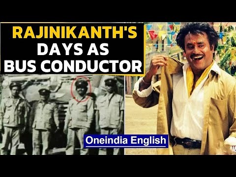 Rajinikanth's days as bus conductor | Happy birthday Thalaiva | Oneindia News