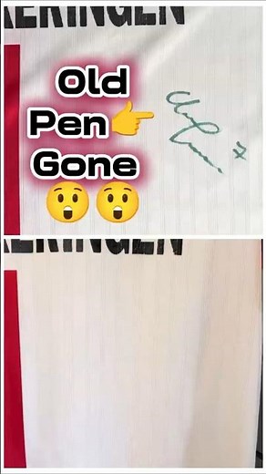 Permanent Marker Gone in Seconds #cleaning #hack