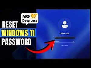 How To Reset Forgotten Password In Windows 11 Without Losing Data | Without Disk & USB