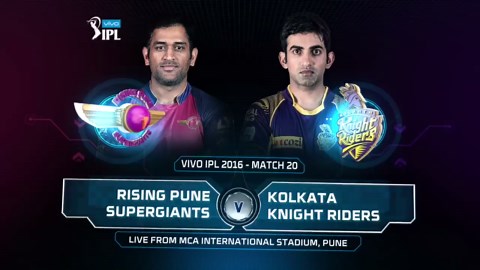 IPL 2016 M20: RPS vs KKR – Match Highlights | IPLT20