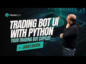 Trading Bot UI with Python | Your Trading Bot Copilot | python programming for stock trading