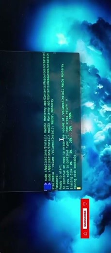 How to Create a bootable macOS Monterey in USB Install Drive | USB Samsung 128 GB #shorts