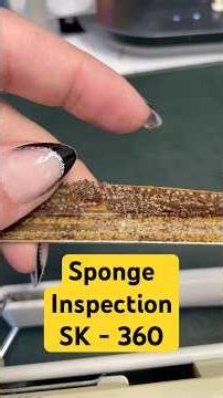 Why does the sponge turn into goo?! #vintage #retro #knittingmachine #restore
