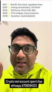 Crypto Market Crash History: 2011, 2015, 2018, 2022 | What will happen in 2026? #cryptonews #cryp...