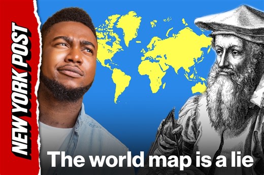 The world map is a lie: How the Mercator projection warped our minds