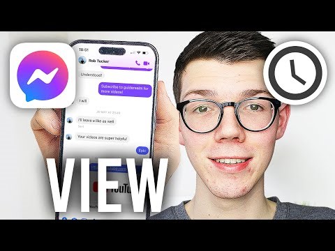 How To See Time and Date Of Sent Messages In Messenger - Full Guide