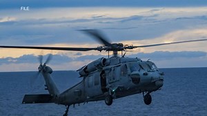 Navy helicopter crashes off coast of San Diego