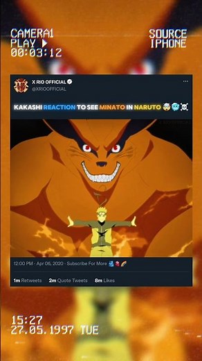 Kakashi Reacts to Minato in Naruto 😱🔥
