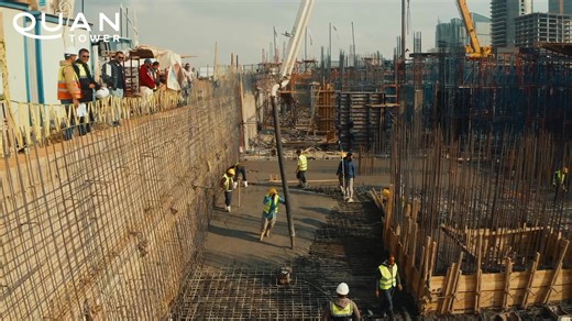 Quan Towers – CBD A Vision Turning into Reality! At Contact Developments, we shape the future with every milestone we achieve. Today, we proudly mark a significant advancement in the journey of Quan Towers. Completion of the entire concrete structure for Basement -1, -2, -3, and -4. Level 0 works are underway, setting the stage for the next phase of construction. With unwavering dedication and engineering excellence, we continue to push boundaries and bring this vision to life. Stay tuned as we 