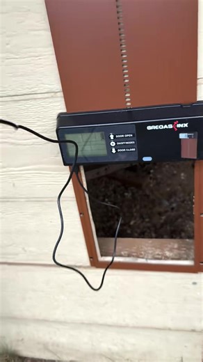 2.1K views · 50 reactions | Automatic chicken door for the girls. #barnbrothers #chickencoop #chickens | The Barn Brothers | Facebook