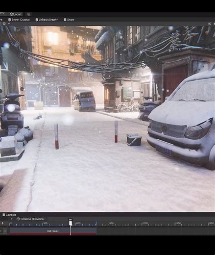 VFX Artist Sakura Rabbit presented an impressive real-time global snow-covering effect set up in Unity and shared a breakdown explaining how it was created.
