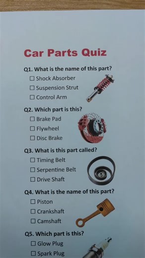 Only Real Mechanics Can Pass This Car Quiz!