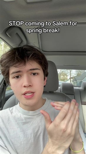 Salem, Oregon Spring Break Warning