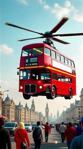 Flying Double-Decker Bus: Is This the Future of Urban Travel?