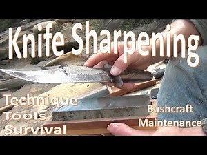 Knife Sharpening 101 -Basic Tools Techniques, and Methods-