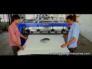 Jumbo Bag Cutting Machine with Spout cutting