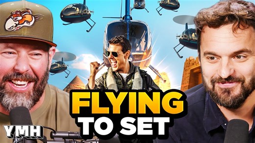 Bert and guest bear, Jake Johnson cover expectations with meeting certain celebrities and Jake tells a WILD story of filming in Africa with Tom Cruise. | Tom Segura