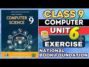 computer science New book class 9 Unit 6 impacts of computing | EXERCISE | #fbise #nbf