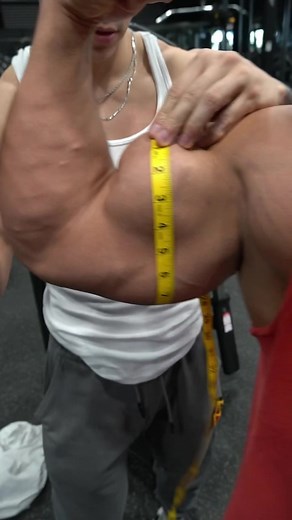 Pumped Arm Measurement #stayfull #eatbroccoli #biceps