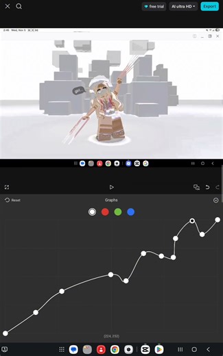 how to get used to graphs*copy what i did on the graphs*