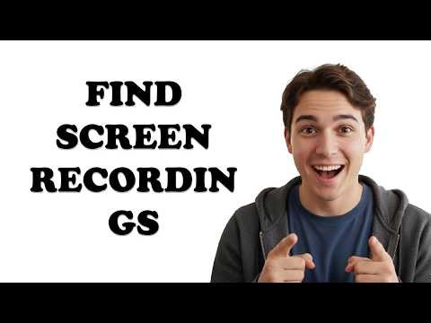 Where Do IOS Screen Recordings Get Saved?