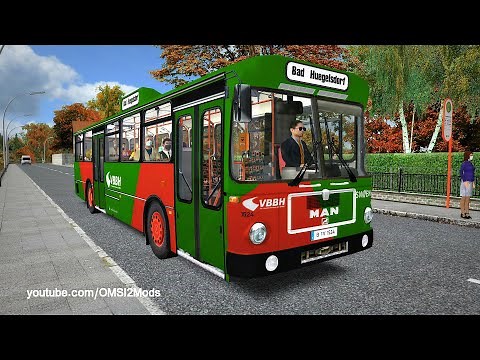 OMSI 2 – MAN SL200 Reworked by Bad Hügelsdorf Repaint (Pack of Archive Buses)