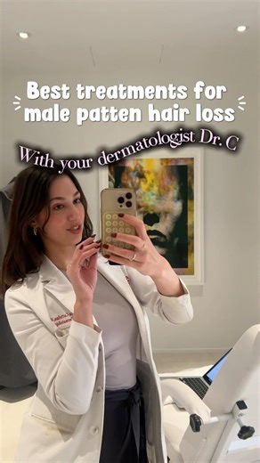 There’s so much we can do for hair loss, the earlier you start the better 🥰#dermatologist #hairloss