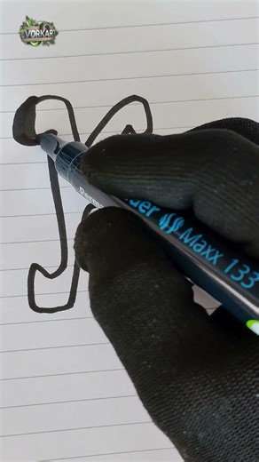 How to Draw Letter K in Graffiti Style Fun Marker Art