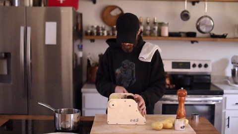 Lamb Porterhouse & Potato Stacks