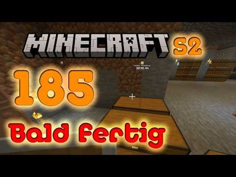 THE FINAL COUNTDOWN! 🏁 The Mega Camp is almost finished | Let's Play Minecraft #185 [S2]