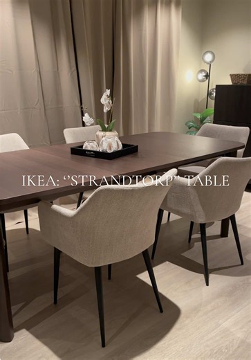 IKEA Strandtorp Table: A Clean Design for Dining