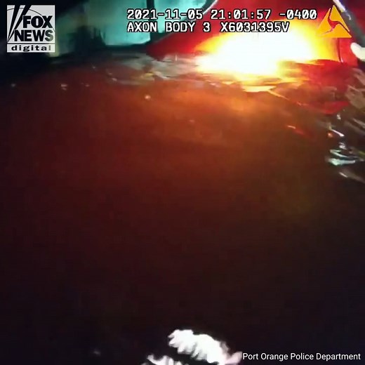 'I GOT HER!': Bodycam captures heart-pounding rescue of woman trapped in sinking car. https://fxn.ws/3kgWvoQ | Fox News