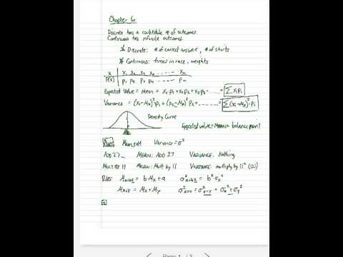 AP Stats Review Chapter 6