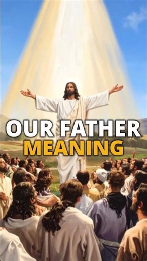 Breaking Down the Lord's Prayer (What It Really Means) #lordsprayer #bibleteaching #christianshorts